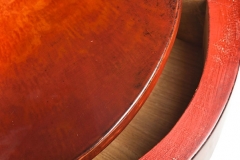 Table tambour détail